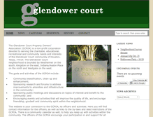 Tablet Screenshot of glendowercourt.org